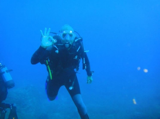  Escuela de buceo en Tavolara 